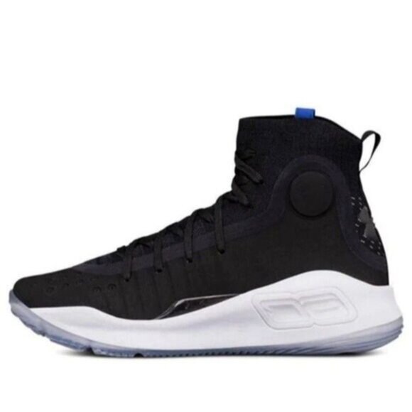 UNDER ARMOUR Curry 4 Basketball Athletic Shoes Black Youth Sz 6.5 - Picture 2 of 14